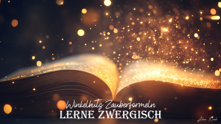 Lerne zwergisch: Winkelhuts Zauberformeln