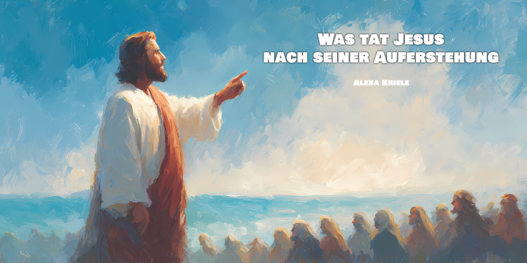 Was tat Jesus nach seiner Auferstehung?