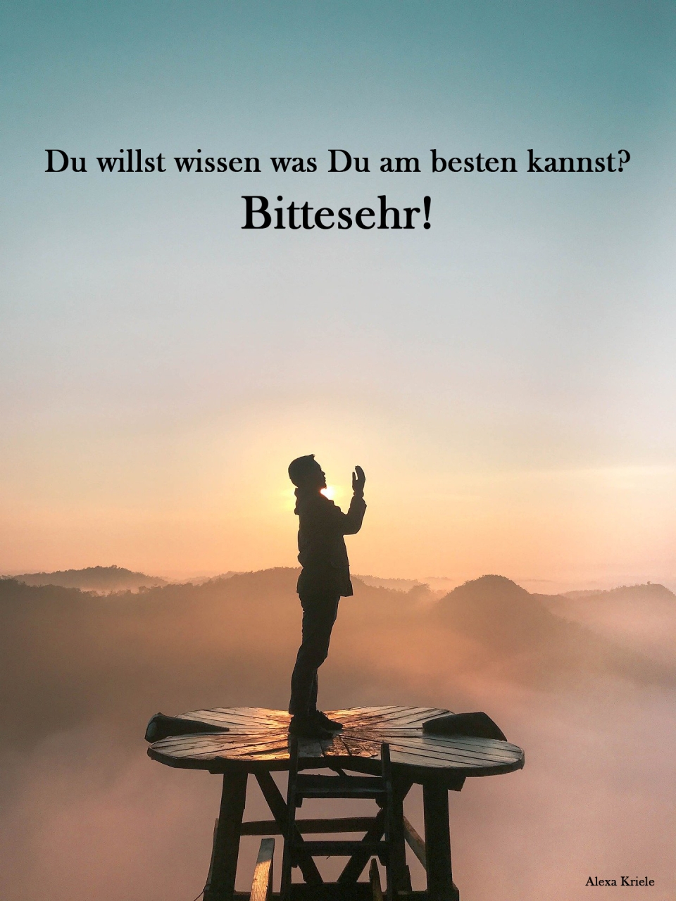 Du willst wissen was Du am besten kannst? Bittesehr!