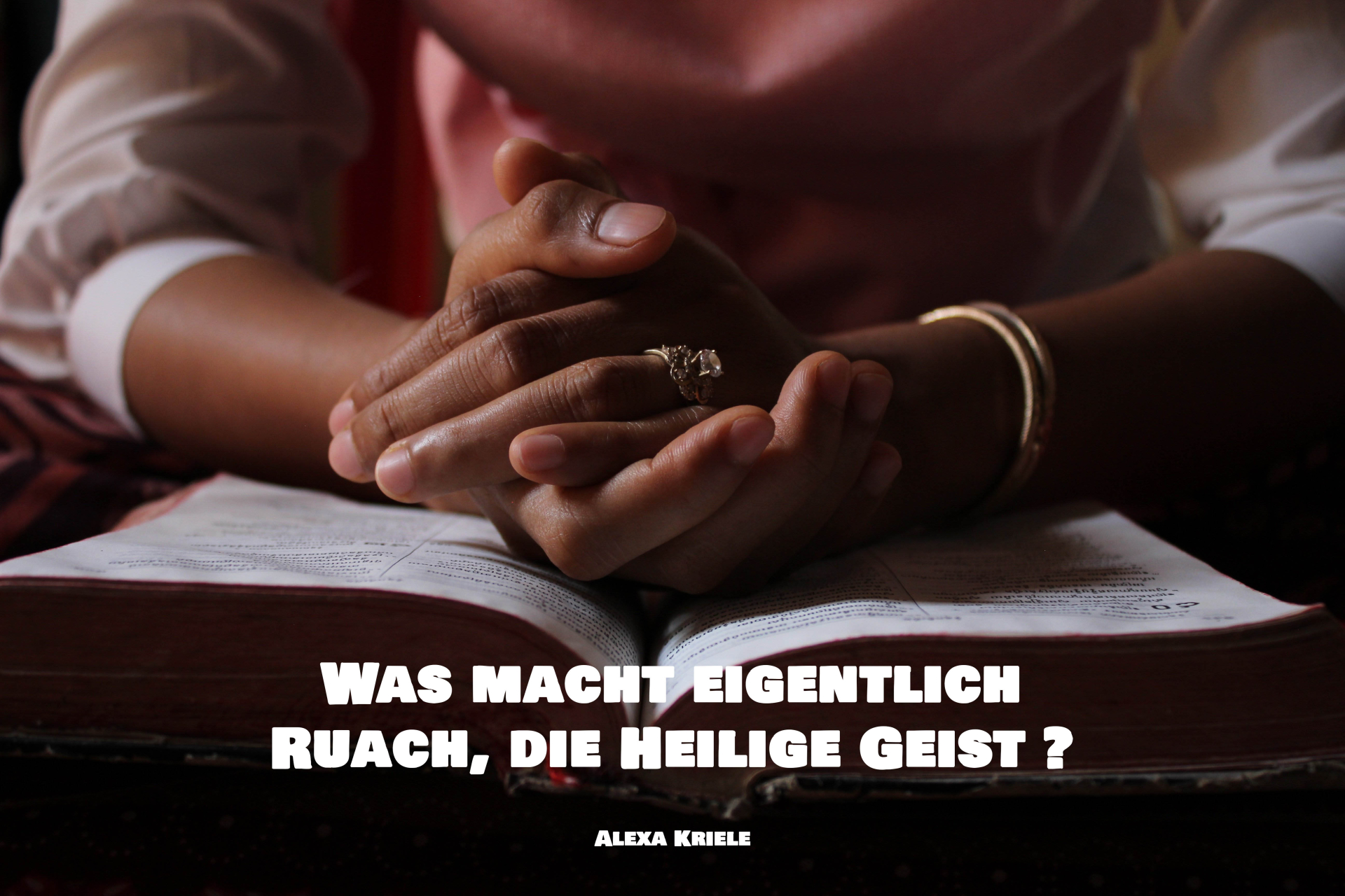 Was macht eigentlich Ruach, die Heilige Geist?