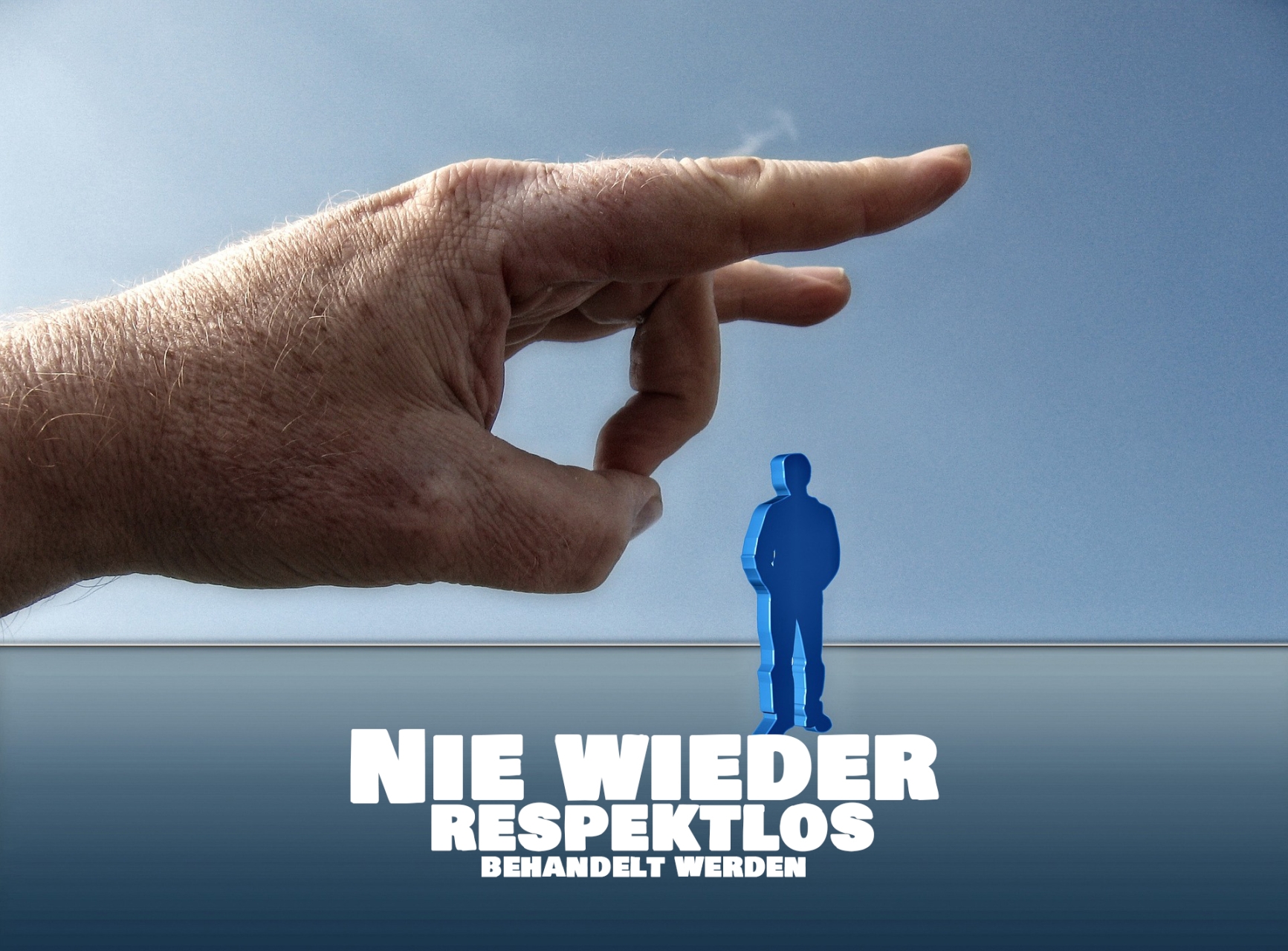 Nie wieder respektlos behandelt werden